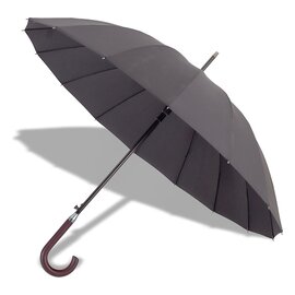 Parasol 16 panelowy Thun, czarny R07949.02