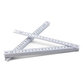 Składana miarka 2 m, biały R17629.06