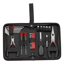 Zestaw narzędzi Expand, czarny/czerwony R17722