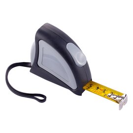 Zwijana miarka 5m Rigorous, szary R17632.21