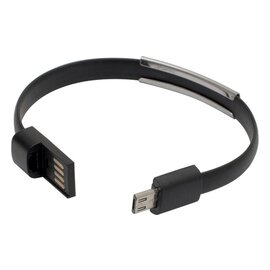Bransoletka USB Bracelet, czarny R50189.02