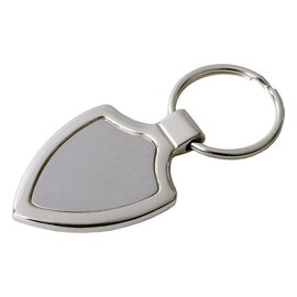 Brelok metalowy Emblem, srebrny R73231