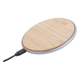 Ładowarka indukcyjna Top Bamboo, brązowy R50165.10