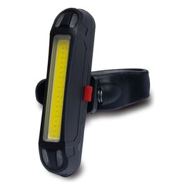 Lampka rowerowa Utrecht, ładowana przez USB, czarny R17850.02