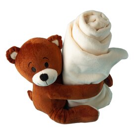 Miś z kocykiem Tuli, brązowy R74044.10
