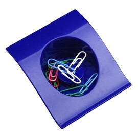 Pojemnik na spinacze Clip-It, niebieski R74020.04