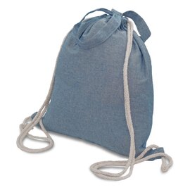 Plecak z bawełny Moti, niebieski R08574.04