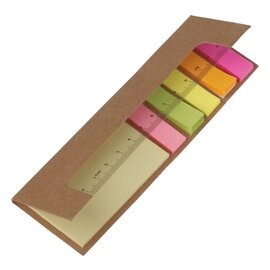 Zestaw memo, brązowy R73827