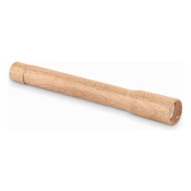 Drewniana latarka z lampką COB MO6695-40