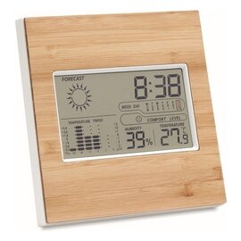 Stacja pogodowa z bambusem MO9959-40