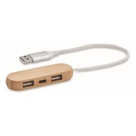 hub USB z podwójnym wejściem  MO6848-40