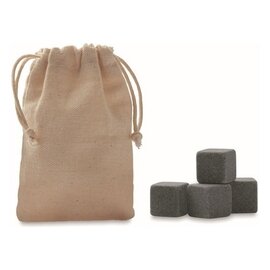 4 kamienne kostki lodu w etui MO9943-13