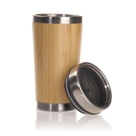 Bambusowy kubek podróżny 500 ml | Mark V0845-17