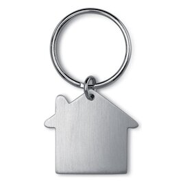 Metalowy brelok, kształt domu KC6589-16