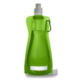 Składana butelka sportowa 420 ml z karabińczykiem V6503-10
