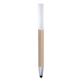 Bambusowy długopis, touch pen, stojak na telefon V1929-02