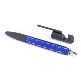 Długopis wielofunkcyjny, czyścik do ekranu, linijka, stojak na telefon, touch pen, śrubokręty V1849-04