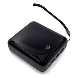 Power bank 10000 mAh, 3 kable do ładowania w komplecie | Tim V0903-03