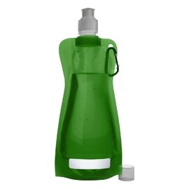 Składana butelka sportowa 420 ml z karabińczykiem V6503-06