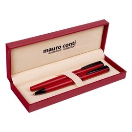 Zestaw piśmienny Mauro Conti, długopis i pióro kulkowe | Sarah V4831-05