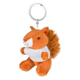 Pluszowa wiewiórka, brelok | Ginny HE740-07