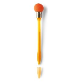 Długopis żarówka z zatyczką V1006-07