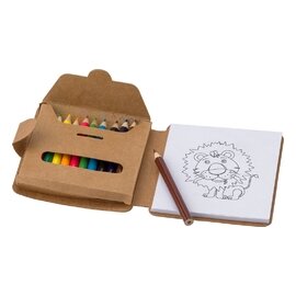 Zestaw do kolorowania, kredki V8093-00