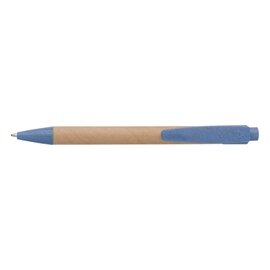 Długopis z kartonu z elementami ze słomy pszenicznej V9336-11