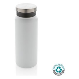 Próżniowa butelka sportowa 600 ml, stal nierdzewna z recyklingu P433.023