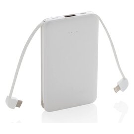 Power bank 5000 mAh, zintegrowany kabel 3 w 1 P322.083