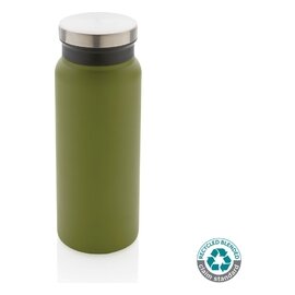 Próżniowa butelka sportowa 600 ml, stal nierdzewna z recyklingu P433.027