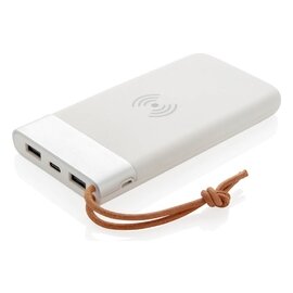 Bezprzewodowy power bank 8000 mAh, ładowarka bezprzewodowa 5W Aria P324.693