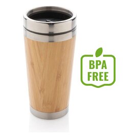 Bambusowy kubek podróżny 450 ml P432.309