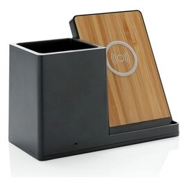 Ładowarka bezprzewodowa 10W, organizer na biurko Ontario P308.401