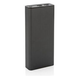 Power bank 20000 mAh Terra, aluminium z recyklingu P322.632