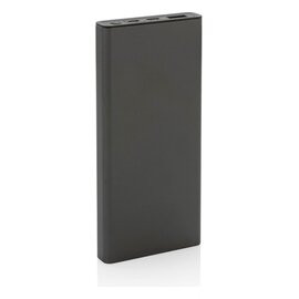 Szybki power bank 10000 mAh Terra, aluminium z recyklingu P322.692
