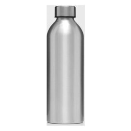 Aluminiowa butelka do picia JUMBO TRANSIT, srebro 56-0603183