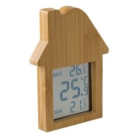 Bambusowa stacja pogodowa domek V1224-16