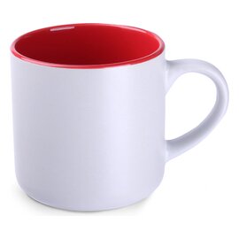 DIEGO PURE biały mat / czerwony