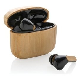 Douszne słuchawki bezprzewodowe TWS, plastik z recyklingu P329.939