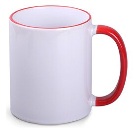 TOMEK ART HALO BIAŁY/CZERWONY