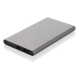 Power bank 4000 mAh z aluminium z recyklingu P322.420