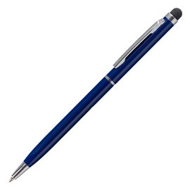 Długopis aluminiowy Touch Tip, granatowy R73408.42