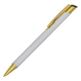 Długopis aluminiowy Lindi, biały R73445.06