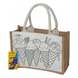 Jutowa torba dla dzieci 6396513