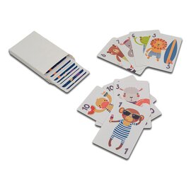 Karty do gry „Piotruś”, biały R08838.06