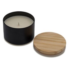 Świeca z woskiem sojowym Muxia, brązowy R17481.10