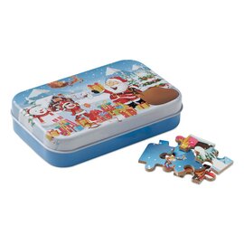 Świąteczne, drewniane puzzle  CX1507-00