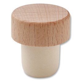 Korek do butelki z drewna bukowMO2457-40