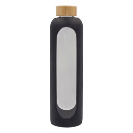 Butelka ze szkła borokrzemowego Richmond 1100 ml, czarny R08187.02